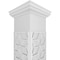 Ekena Millwork Craftsman Classic Square Non-Tapered Pueblo Fretwork Column w/ Tuscan Capital & Tuscan Base CC1208ENPBLTUTU - alternate 3